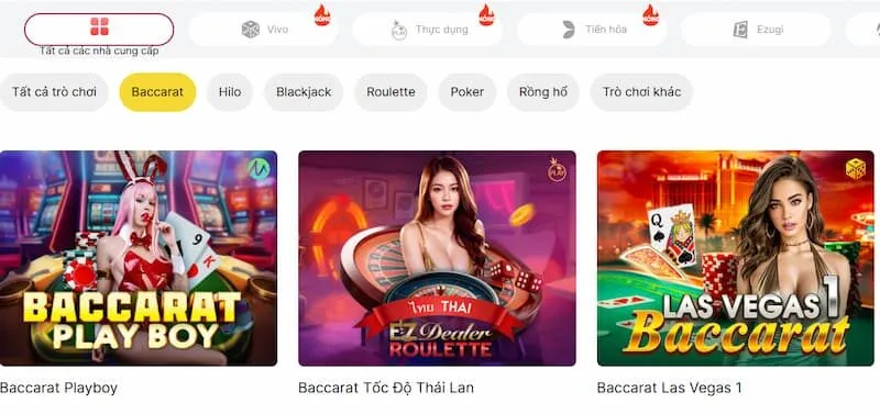 Chi tiết cách chơi Baccarat